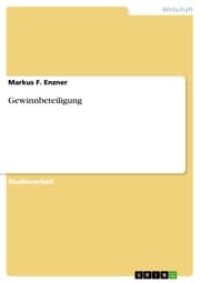 Cover von Gewinnbeteiligung