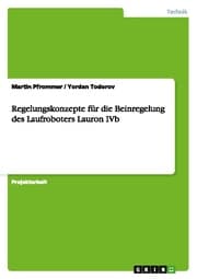Cover von Regelungskonzepte für die Beinregelung des Laufroboters Lauron IVb