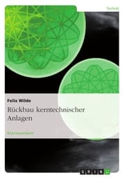 Cover von Rückbau kerntechnischer Anlagen