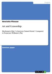 Cover von Art and Censorship
