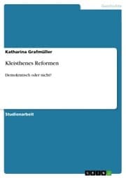 Cover von Kleisthenes Reformen