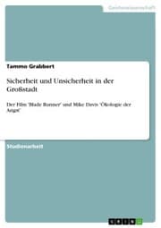 Cover von Sicherheit und Unsicherheit in der Großstadt