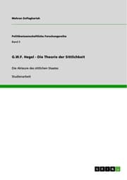 Cover von G.W.F. Hegel - Die Theorie der Sittlichkeit