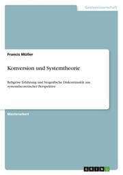 Cover von Konversion und Systemtheorie