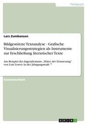 Cover von Bildgestützte Textanalyse - Grafische Visualisierungsstrategien als Instrumente zur Erschließung literarischer Texte