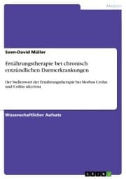 Cover von Ernährungstherapie bei chronisch entzündlichen Darmerkrankungen