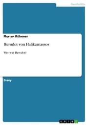Cover von Herodot von Halikarnassos