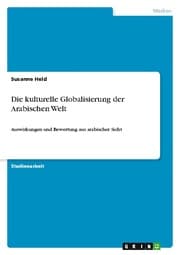Cover von Die kulturelle Globalisierung der Arabischen Welt