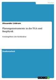 Cover von Planungsinstrumente in der TGA und Bauphysik