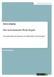Cover von Das systematische Werk Hegels