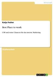 Cover von Best Place to work