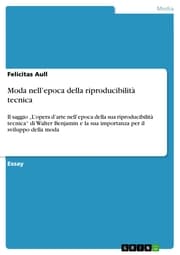 Cover von Moda nell'epoca della riproducibilità tecnica
