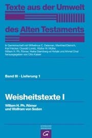 Cover von Weisheitstexte I