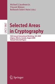 Cover von Selected Areas in Cryptography