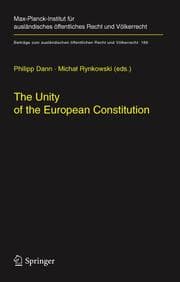 Cover von The Unity of the European Constitution