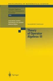 Cover von Theory of Operator Algebras III