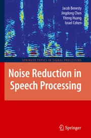 Cover von Noise Reduction in Speech Processing
