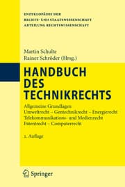 Cover von Handbuch des Technikrechts