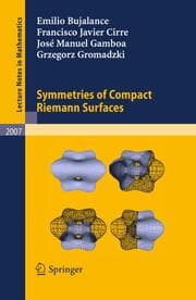 Cover von Symmetries of Compact Riemann Surfaces