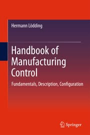 Cover von Handbook of Manufacturing Control