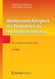 Cover von Wettbewerbsfähigkeit der Produktion an Hochlohnstandorten
