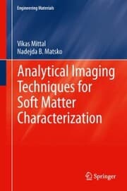 Cover von Analytical Imaging Techniques for Soft Matter Characterization