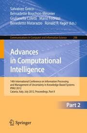 Cover von Advances in Computational Intelligence, Part II