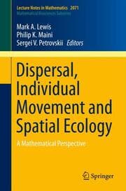 Cover von Dispersal, Individual Movement and Spatial Ecology
