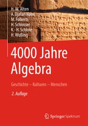 Cover von 4000 Jahre Algebra