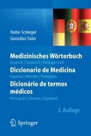 Cover von Medizinisches Wörterbuch/Diccionario de Medicina/Dicionário de termos médicos