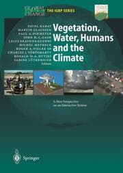 Cover von Vegetation, Water, Humans and the Climate