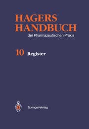 Cover von Hagers Handbuch der Pharmazeutischen Praxis 10