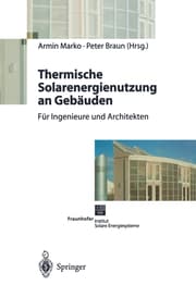 Cover von Thermische Solarenergienutzung an Gebäuden