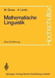 Cover von Mathematische Linguistik