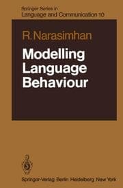 Cover von Modelling Language Behaviour