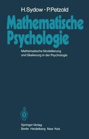 Cover von Mathematische Psychologie