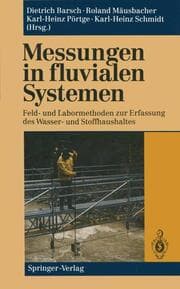 Cover von Messungen in fluvialen Systemen