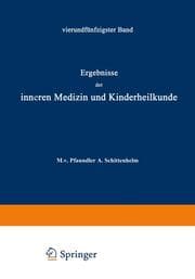 Cover von Ergebnisse der Inneren Medizin und Kinderheilkunde