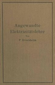 Cover von Angewandte Elektrizitätslehre