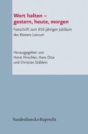 Cover von Wort halten - gestern, heute, morgen