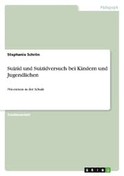Cover von Suizid und Suizidversuch bei Kindern und Jugendlichen