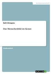 Cover von Das Menschenbild im Koran