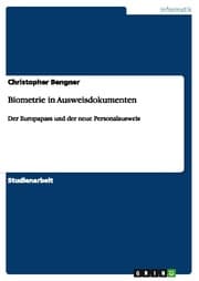 Cover von Biometrie in Ausweisdokumenten