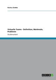 Cover von Virtuelle Teams - Definition, Merkmale, Probleme