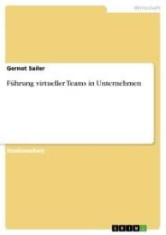 Cover von Führung virtueller Teams in Unternehmen