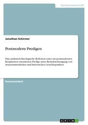 Cover von Postmodern Predigen
