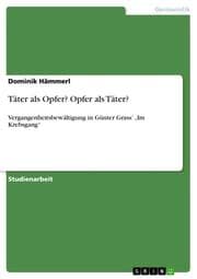 Cover von Täter als Opfer? Opfer als Täter?