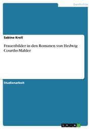 Cover von Frauenbilder in den Romanen von Hedwig Courths-Mahler