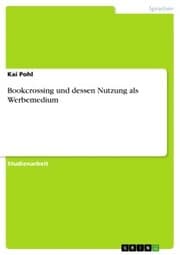 Cover von Bookcrossing und dessen Nutzung als Werbemedium