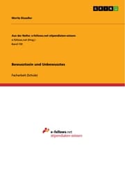 Cover von Bewusstsein und Unbewusstes